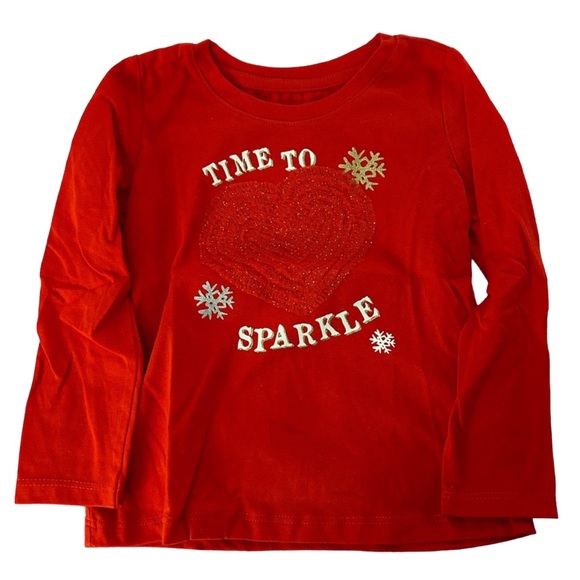 NWOT - Epic Threads - Long sleeve T-shirt - Red - 2T - Picture 4 of 6